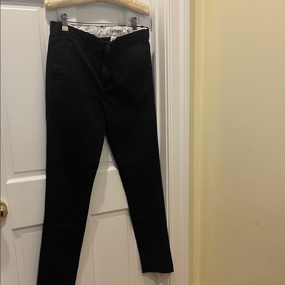 J. Crew Kids Black Casual Bottoms Size 16 (length to grow!)
